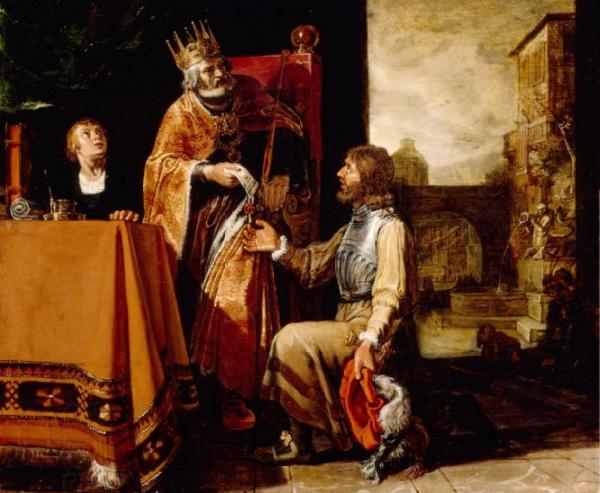 Pieter Lastman King David Handing the Letter to Uriah China oil painting art
